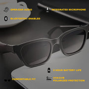 Bluetooth Open Ear Audio Sunglasses